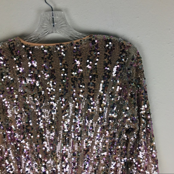 MAJORELLE Revolve Claudina Sequin Mini Dress NWT - Picture 4 of 8